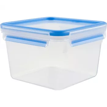 EMSA 508537 Contenitore per alimenti scatola rettangolare 1,75 L blu, trasparente 1 pz.