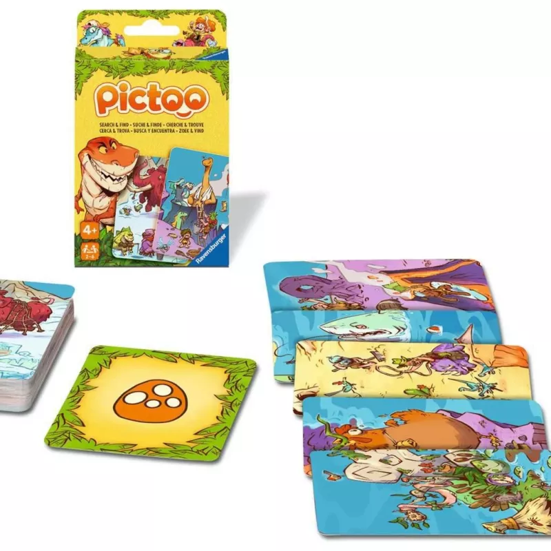 Pictoo Dino-Welt, gioco di carte