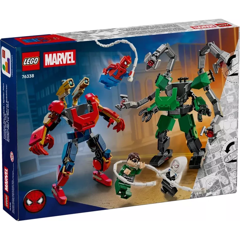 LEGO MARVEL 76338 Battaglia tra mech: Spider-Man vs. Doc Ock