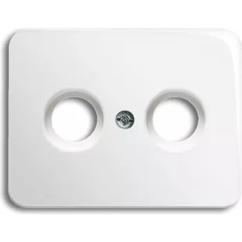 Busch Jaeger 1753-0-7628 placca/cover interruttore bianco (1753-0-7628)