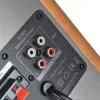 Edifier R1280T sistema di diffusori attivi da scaffale con telecomando e doppi ingressi RCA - legno marrone