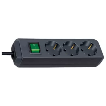 Prolunga elettrica Brennenstuhl Eco-Line 5m 3 prese AC nero