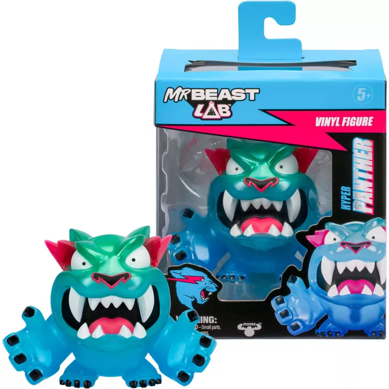 MrBeast Lab figure in vinile - Hyper Panther, figura da gioco