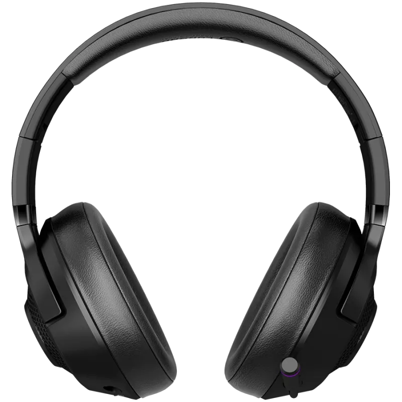 Lorgar Noah 702 (LRG-GHS702) cuffie gaming wireless, Bluetooth 5.3, ricevitore USB, AUX da 3,5 mm, driver da 40 mm, 1000 mAh, RGB, nere