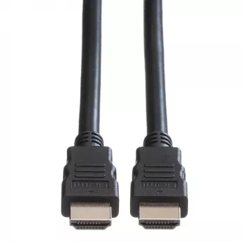 Cavo HDMI ROLINE 5 m Type-A maschio su maschio placcato oro nero