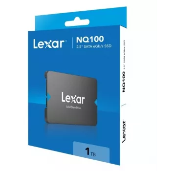 SSD SATA III da 2,5 inch Lexar NQ100 1 TB – velocità di lettura 550 MB/s, trasferimento 6 Gbit/s