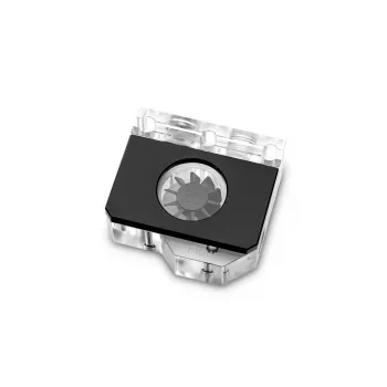 Indicatore di flusso EK Water Blocks nero trasparente 1/4