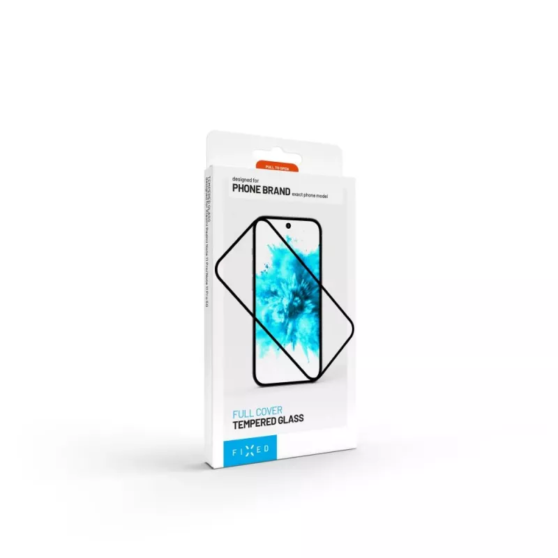 Pellicola protettiva per display FIXED per Realme C61/C63/Note 60 — vetro temperato Full Cover 2.5D