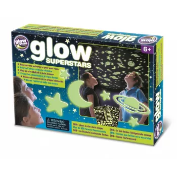 Adesivo da parete Brainstorm Glow Superstars