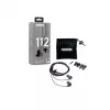 Cuffie in-ear con filo Shure SE112-GR per chiamate/musica, nero, grigio