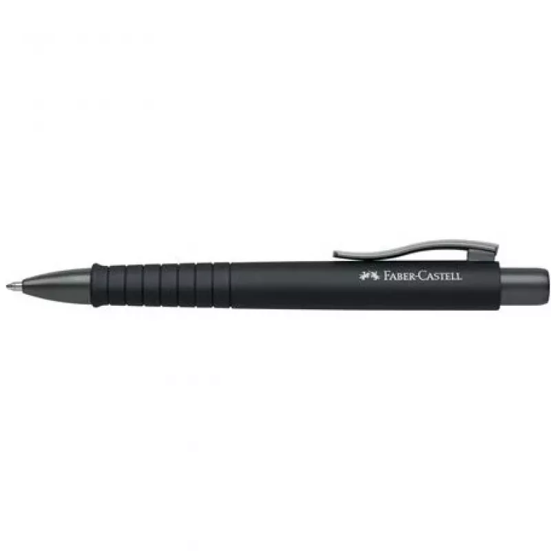 Penna a sfera con clip e pulsante Faber-Castell 241190
