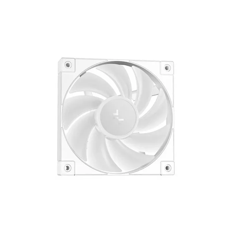 Case per computer DeepCool LP240, dissipatore a liquido all-in-one per processore 12 cm bianco 1 pz.