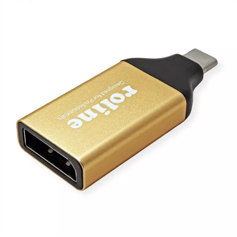 ROLINE 12.03.3232 adattatore grafico USB 4096 x 2560 pixel oro (12.03.3232)