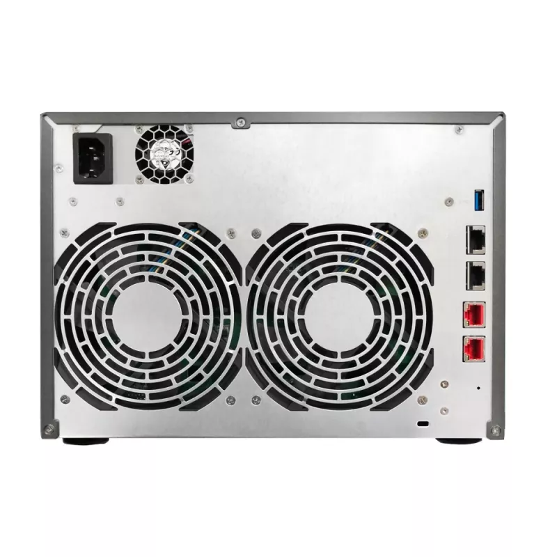 Asustor AS6508T NAS tower Intel Atom® C3538 8 GB DDR4 0 TB ADM nero