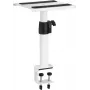 Omnitronic TMO-2 Supporto per monitor da studio, bianco