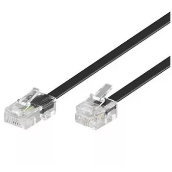 Cavo telefonico Microconnect MPK463S da RJ11 a RJ45, 15 m, nero