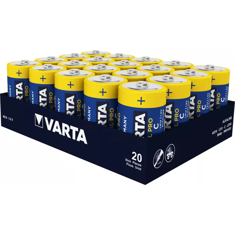 VARTA batteria alcalina C R14 Industrial PRO 20