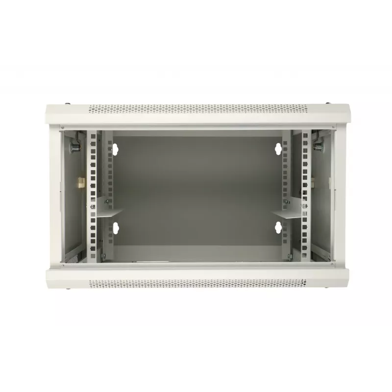 Armadio rack a parete Extralink 6U 600x600 AZH grigio montaggio a parete, tipo girevole