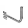Supporto a parete sinistro Extralink B600, 600 mm, acciaio, zincato