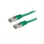 ROLINE cavo patch S/FTP (PiMF) Cat.6, verde, 0,5 m (21.15.1323)