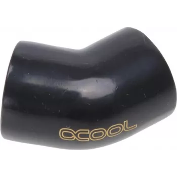Alphacool HF Connettore a L 45° G1/4 FF su G1/4 FF - Deep nero (17191)