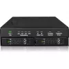 Case per drive Icy Dock MB902SPR-B R1 nero 2,5 pollici SATA