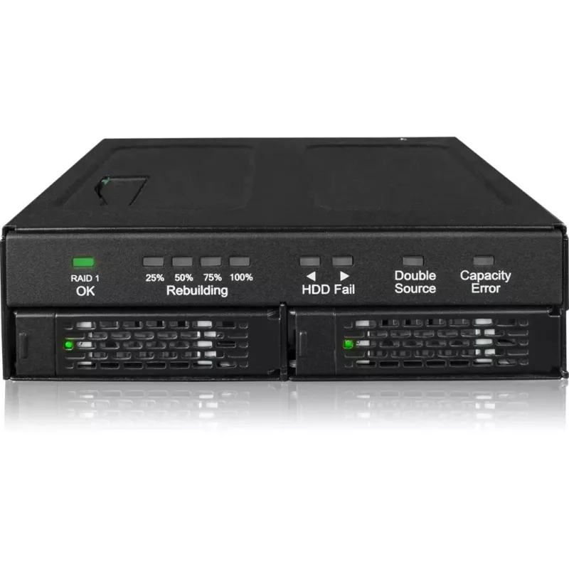 Case per drive Icy Dock MB902SPR-B R1 nero 2,5 pollici SATA