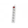 Prolunga elettrica Lanberg PS1-05E-0150-W 1,5 m 5 prese AC per interni bianca