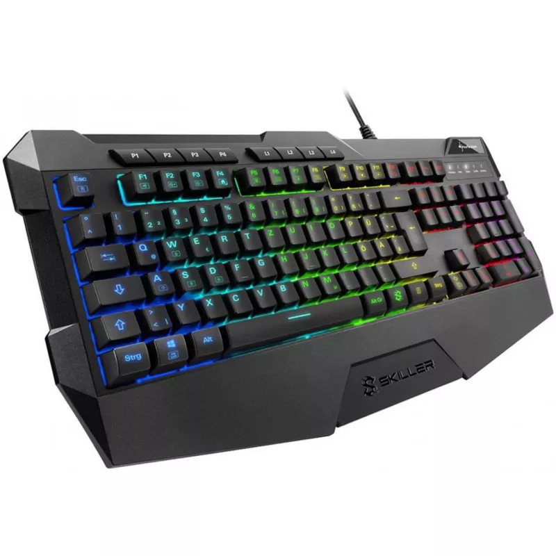 Tastiera Sharkoon SKILLER SGK4 gaming USB QWERTZ tedesco nero