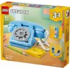 Giocattolo da costruzione LEGO Creator 3-in-1 31174 set telefono retrò, 383 pezzi, 8+ anni, 70×110×150 mm