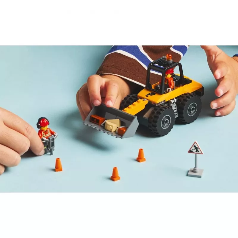 LEGO City 60450 Pala gommata gialla