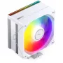 Dissipatore CPU Jonsbo CB40 WHITE ARGB, controllo PWM, illuminazione ARGB, torre compatta, bianco