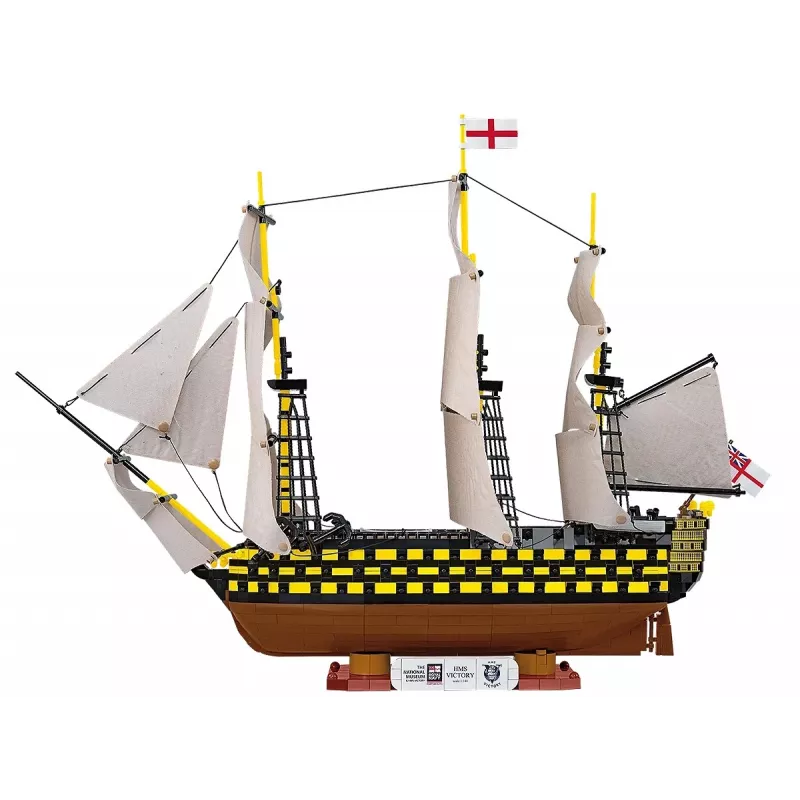 Kit da costruzione Cobi HMS Victory — 2.517 pezzi, modello dettagliato di veliero storico