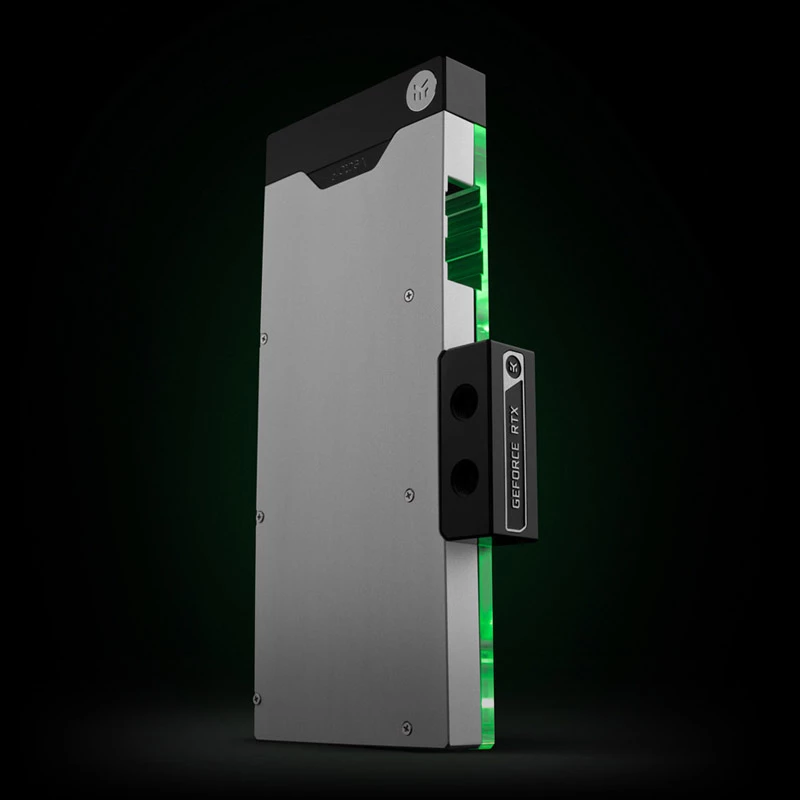 EK-Quantum Vector² RE RTX 3080/90 backplate, argento