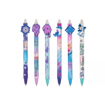 Penna retrattile cancellabile Cool Pack Disney Frozen 53703PTR – inchiostro blu, punta retrattile