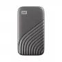 WD My Passport SSD WDBAGF0040BGY – SSD – crittografato – 4 TB – esterno (portatile) – USB 3.2 Gen 2 (connettore USB-C) – AES a 256 bit – grigio