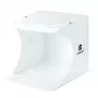 Photo box con illuminazione LED, 24x23x22 cm