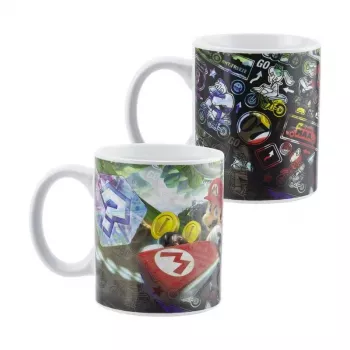 Tazza Paladone Mario Kart termosensibile multicolore PP8307NN