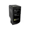 Lexmark 74C20YE cartuccia toner Corporate per CS720/CS725/CX725, gialla, 3000 pagine