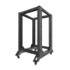 Lanberg Open Rack 19 18u 600x800 nero Lanberg