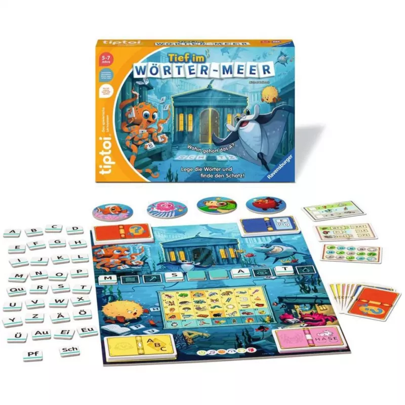 tiptoi Tief im Wörtermeer, gioco da tavolo