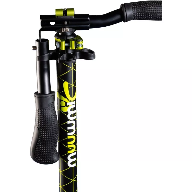 Monopattino in alluminio Pro 215 mm (nero/lime)