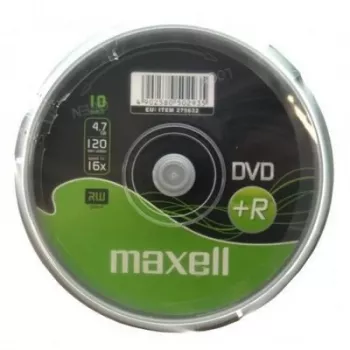 Maxell M160 DVD vergini 4.7 GB DVD+R 10 pz.