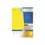 Etichetta adesiva per stampante HERMA etichette colorate A4 210x297 mm carta gialla opaca 100 pezzi