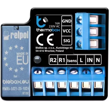 Modulo di riscaldamento bleBox Thermobox Smart Control Wi-Fi, modello thermobox