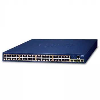 Planet GS-4210-48P4S - Switch - gestito - 24 x 10/100/1000 (PoE+)