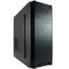 LC Power Classic 7040B - MDT - ATX - senza alimentatore - nero, alluminio spazzolato / nero - USB/audio