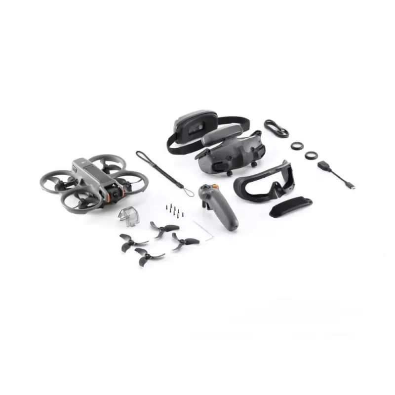 DJI Avata 2 Fly More Combo 1 batteria 4 rotori 12 MP 3840 x 2880 Pixel nero