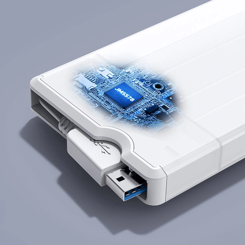 GrauGear case esterno per disco fisso 2.5HDD/SSD USB 3.2 alluminio - case per unità - 2,5