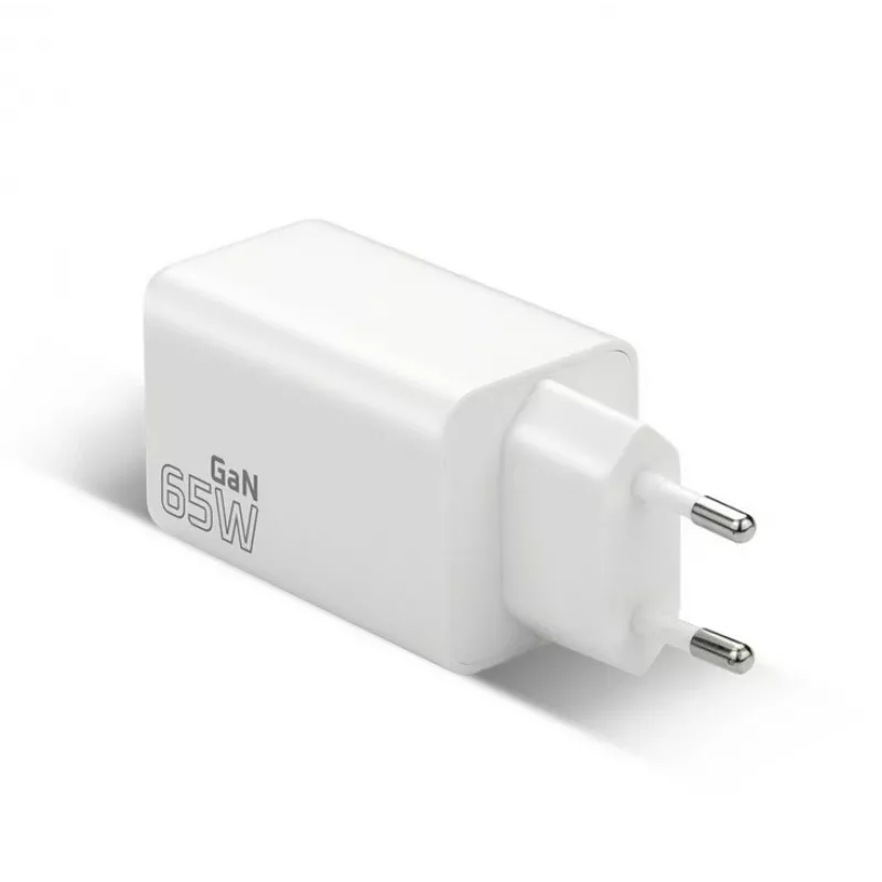 Caricabatterie everActive SQ-655Q 65W, 1×USB-A + 2×USB-C ricarica rapida